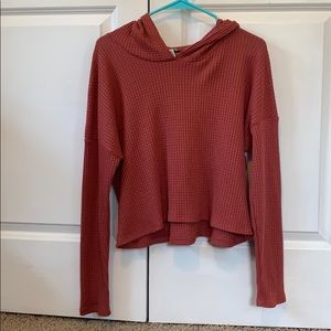 Paper Crane Hooded Light Pullover